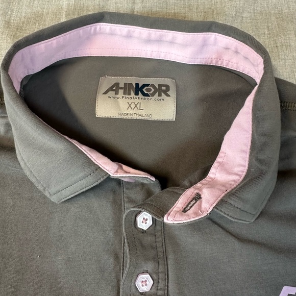 Ahnkor Performance Long Sleeve Active Polo Shirt - Picture 5 of 10